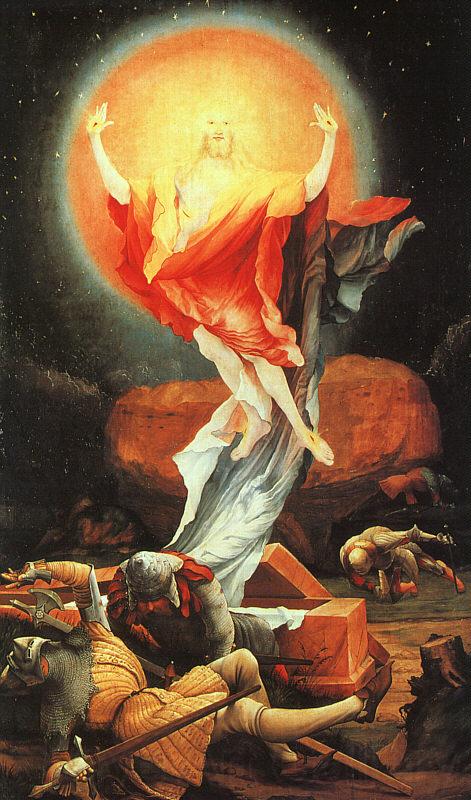  Matthias  Grunewald The Isenheimer Altarpiece Norge oil painting art